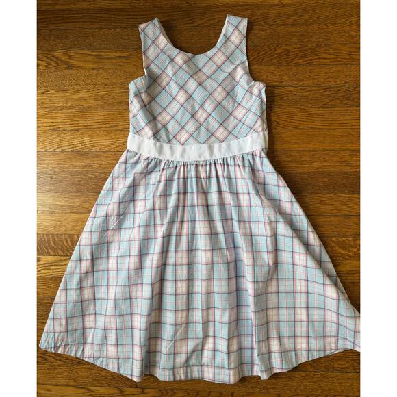 NWT Hope & Henry Girls' Plaid Dress Size 10 - Picture 1 of 5